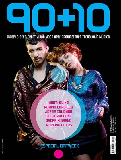 90+10 / PH: JAVI OBANDO / MAKE UP: JOY BLANCO / HAIR: JUAN BELTRÁN / MODELOS: CRUDO