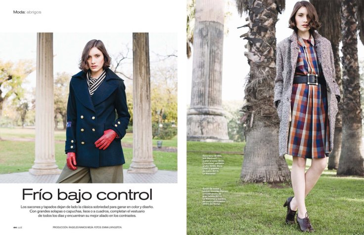 PH: EMMA LIVINGSTON / PRODUCCIÓN: ANGELES RAMOS MEJÍA / MAKE UP & HAIR: JOY BLANCO PARA JAZMÍN CALCARAMI ESTUDIO / MODELO: ANGELINA PARA PINK MODELS